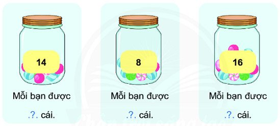 Bài 3 (trang 24 SGK Toán 2 tập 2) Chân trời sáng tạo