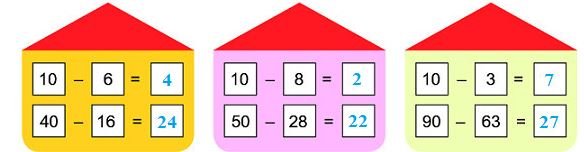 Bài 1 Toán lớp 2 trang 92 tập 1