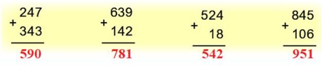 Bài 1 (trang 83 SGK Toán 2 tập 2)