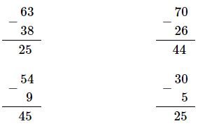 Bài 1 Toán lớp 2 trang 72 sách Cánh Diều