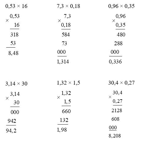 Giải toán lớp 5 trang 77