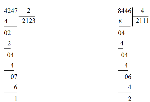 Chia cho số có một chữ số trong phạm vi 100 000 | Cánh diều