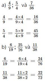 Vở bài tập Toán lớp 4 Tập 2 trang 67 Bài 3