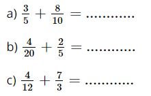 Vở bài tập Toán lớp 4 Tập 2 trang 77 Bài 2
