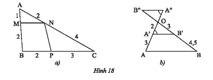 Giải toán 8 tập 2 trang 48 Bài 1: Định lí Thalès trong tam giác 