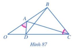 Bài 4 Giải toán 8 tập 2 trang 85 Bài 8: Trường hợp đồng dạng thứ ba của tam giác
