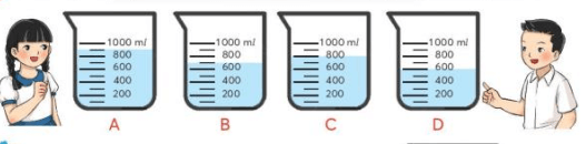 Giải Toán 3 tập 2 Bài: Mi-li-lít 
