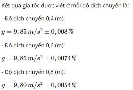 Giải Vật lí 10 bài 8 