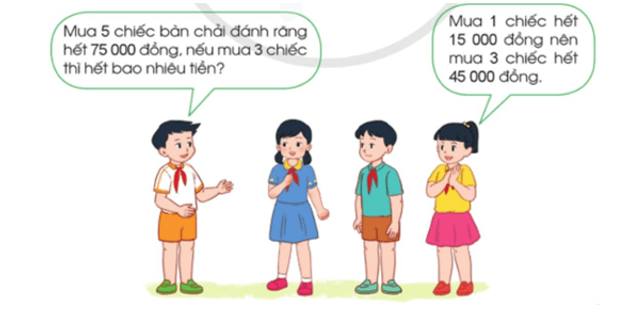 Toán 4 tập 1 Bài 18 Luyện tập 