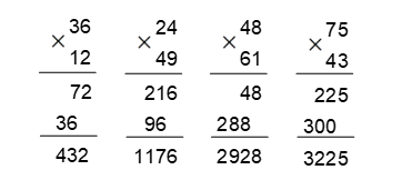 Toán 4 tập 1 Bài 32 Nhân với số có hai chữ số 