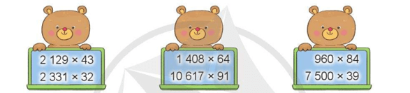 Toán 4 tập 1 Bài 33 Luyện tập sách 