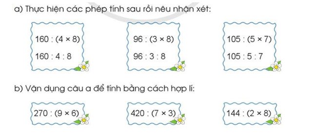 Toán 4 tập 1 Bài 46 Luyện tập chung

