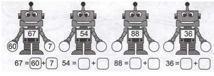 Vở bài tập Toán lớp 2 trang 6, 7 Bài 1 Tiết 2 – Kết nối tri thức (ảnh 1)