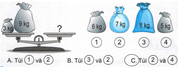 Vở bài tập Toán lớp 2 trang 121, 122 Bài 33 Tiết 2 – Kết nối tri thức (ảnh 1)