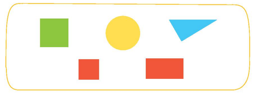 Bài 7: Hình vuông, hình tròn, hình tam giác, hình chữ nhật Toán lớp 1 trang 46
