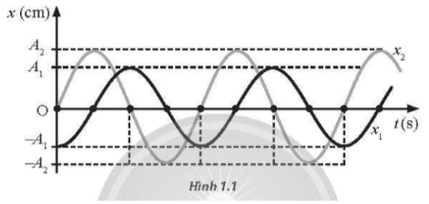 Bài 1. Mô tả dao động trang 4 SBT Vật lí 11 Chân trời sáng tạo
