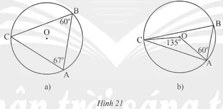 Bài 3: Góc ở tâm, góc nội tiếp Toán lớp 9 tập 1
