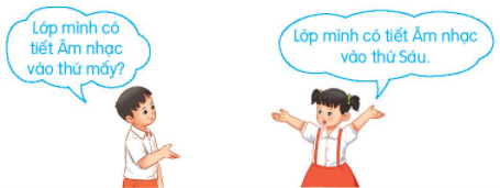 Giải Tiếng Việt lớp 2 Tập 1 Bài 10: Thời khóa biểu – Kết nối tri thức (ảnh 1)