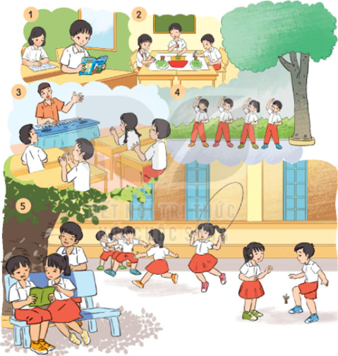 Giải Tiếng Việt lớp 2 Tập 1 Bài 10: Thời khóa biểu – Kết nối tri thức (ảnh 1)