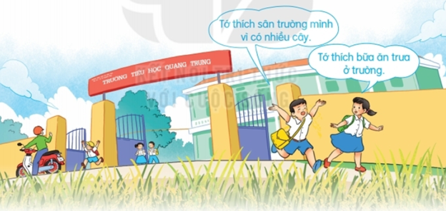 Giải Tiếng Việt lớp 2 Tập 1 Bài 11: Cái trống trường em – Kết nối tri thức (ảnh 1)